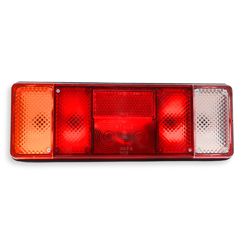Фонарь задний 12V-24V   стоп / габаритный / указ повор./ подсв.номера \WAS\ лев.