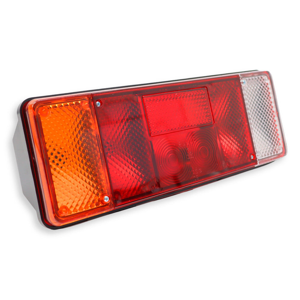 Фонарь задний 12V-24V   стоп / габаритный / указ повор./ подсв.номера \WAS\ лев.