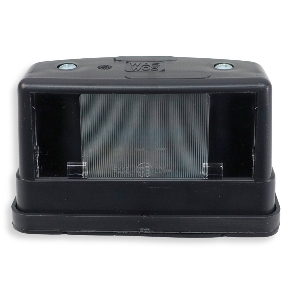 Підсвічування номера 12V \ 24V чорна (лампа) \ WAS \