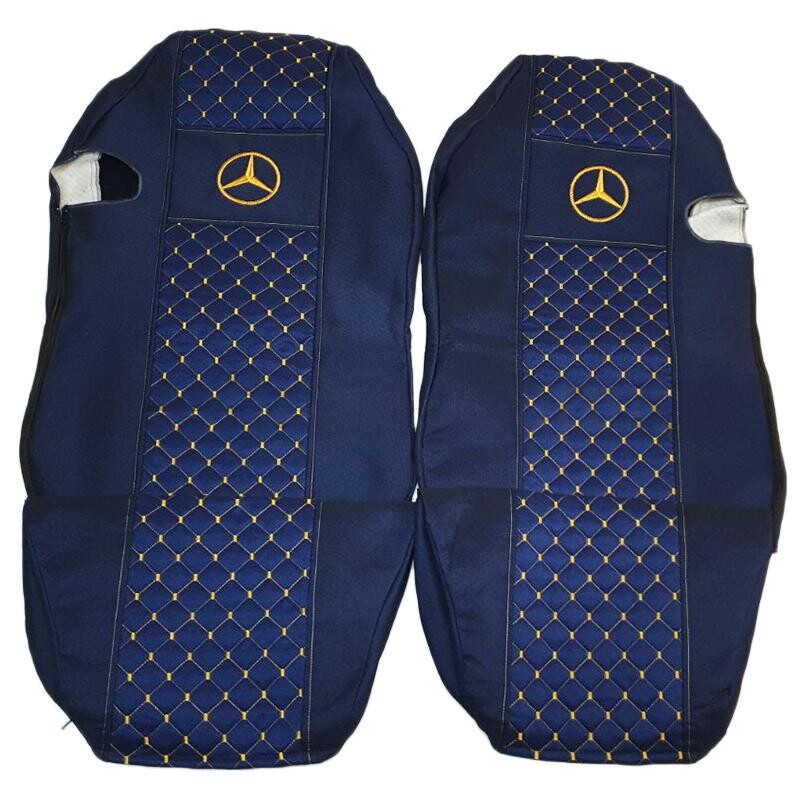 Чехол на сиденья Экокожа MERCEDES вод.пилот с ремнем-пасс пилот синий Чехол на сиденья Экокожа MERCEDES вод.пилот с ремнем-пасс пилот синий