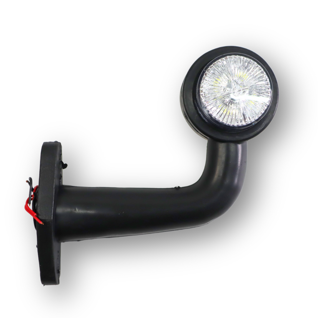 Фонарь габаритный рог LED кривой 16 см \F.PLAS\ Фонарь габаритный рог LED кривой 16 см \F.PLAS\