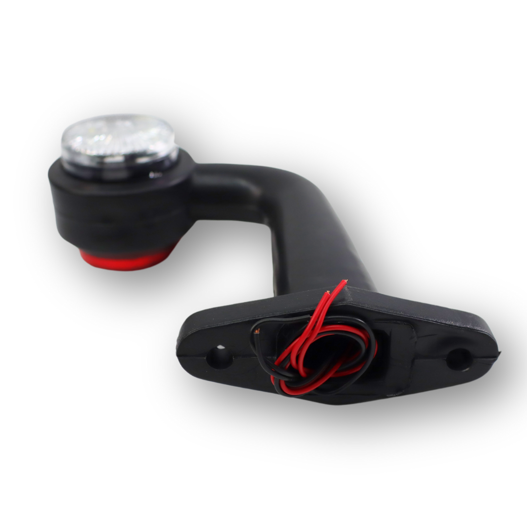 Фонарь габаритный рог LED кривой 16 см \F.PLAS\ Фонарь габаритный рог LED кривой 16 см \F.PLAS\