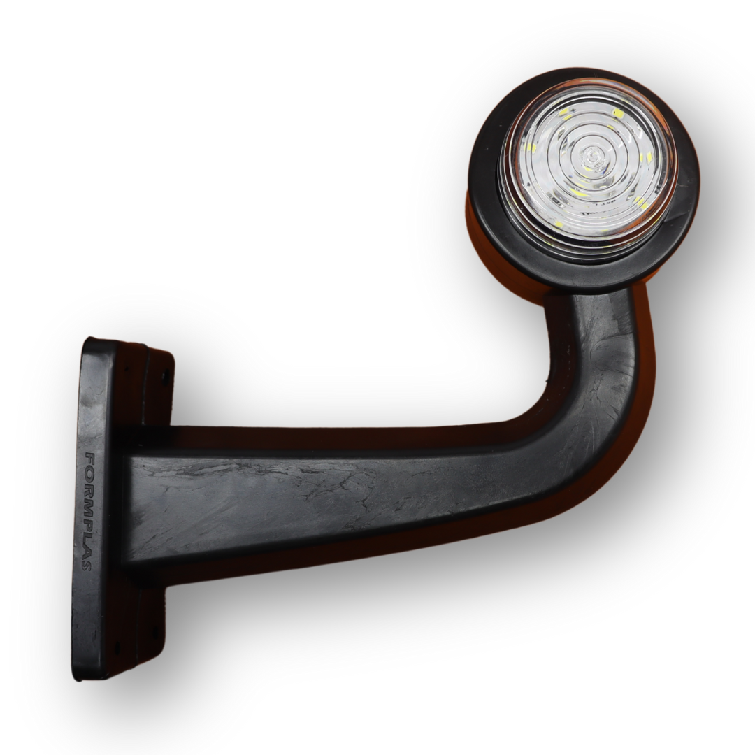 Фонарь габаритный рог LED кривой 20 см \F.PLAS\