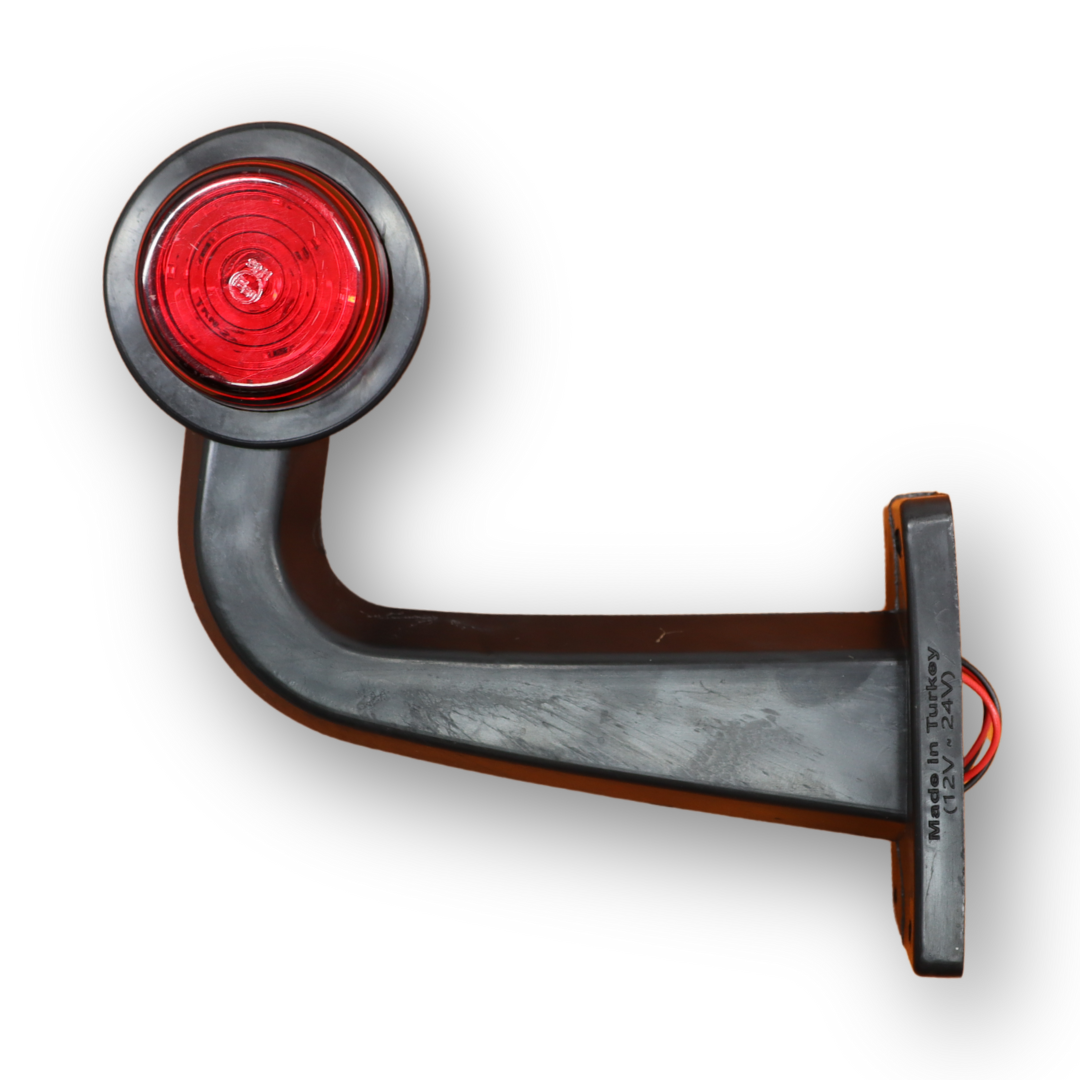 Фонарь габаритный рог LED кривой 20 см \F.PLAS\