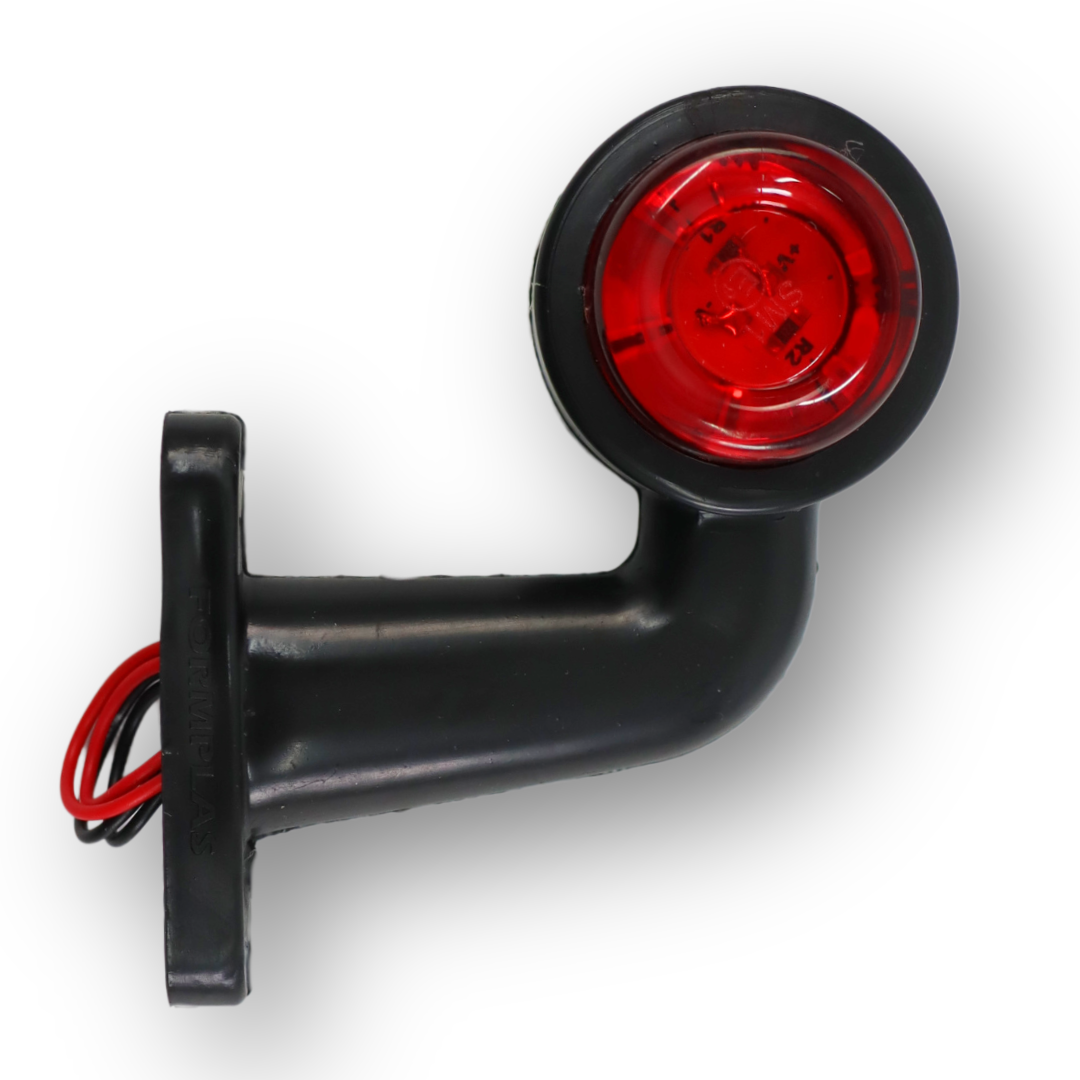 Фонарь габаритный рог 12 LED кривой \F.PLAS\ Фонарь габаритный рог 12 LED кривой \F.PLAS\