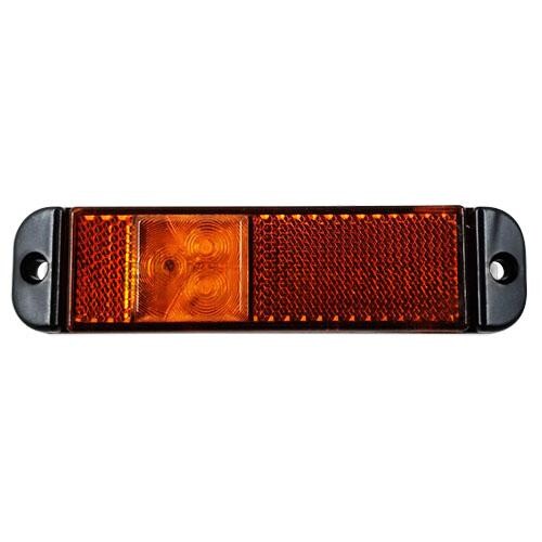 Фонарь габаритный диодный желт \без креп. 3 диод.+отраж.\ Фонарь габаритный диодный желт \без креп. 3 диод.+отраж.\