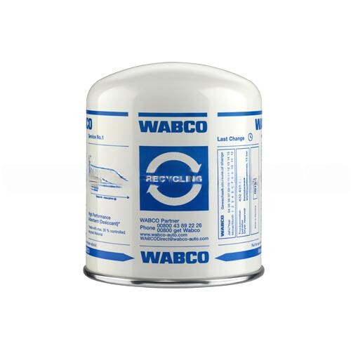 Фильтр влагоотделитель белый Wabco (металл) (M39-1.5) 14Bar MAN,MB,IV,DAF,RVI,SC