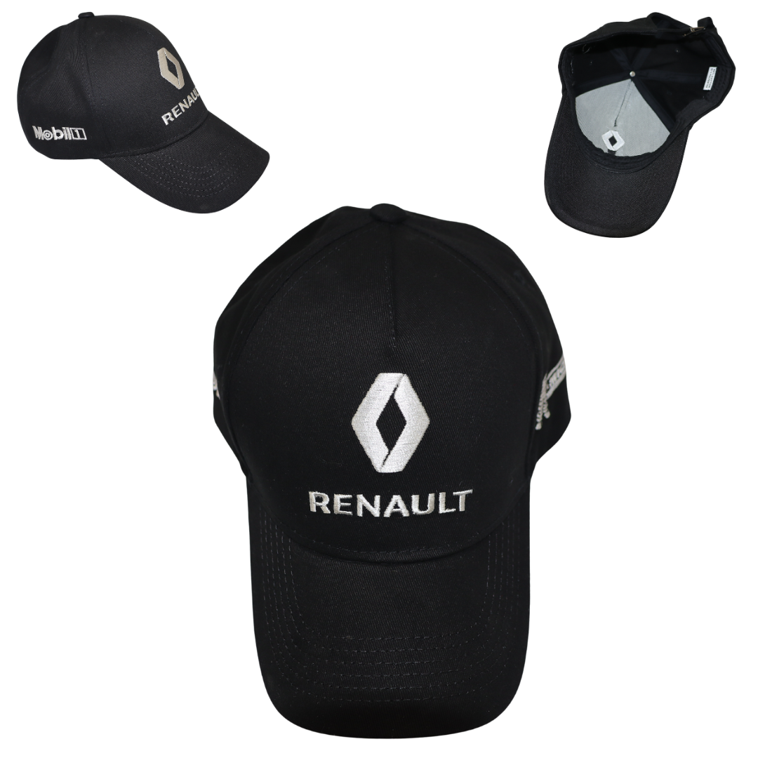Кепка RENAULT (черная) лето