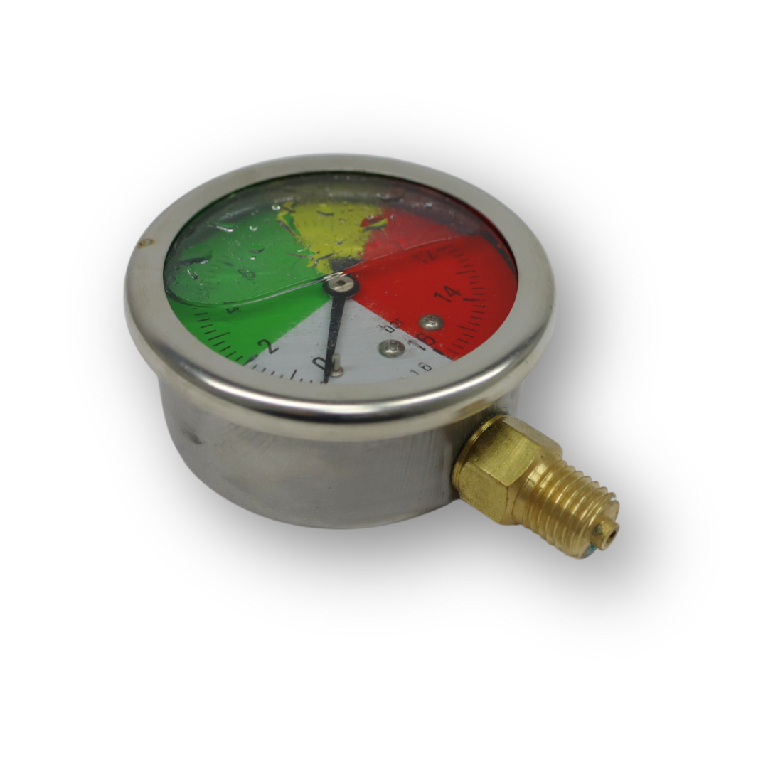 Манометр гелієвий 16barМ12*1,5 (датчик навантаження на вісь) Манометр гелієвий 16barМ12*1,5 (датчик навантаження на вісь)
