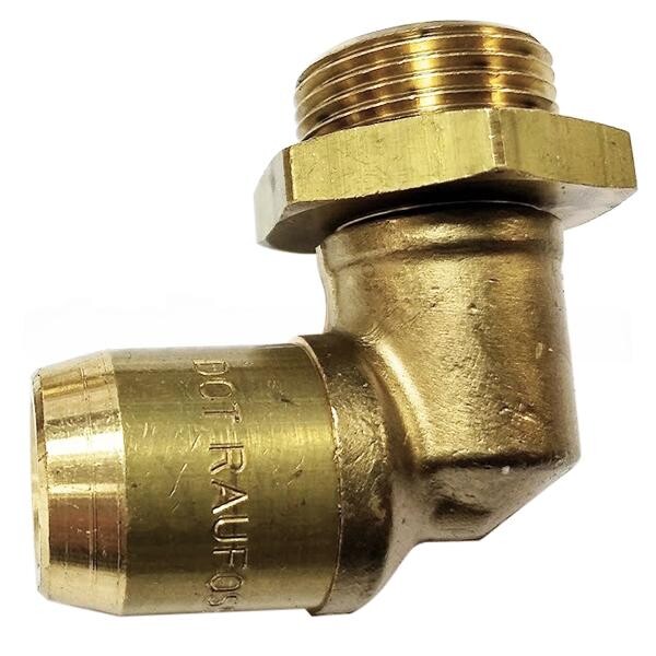 Фітингове з'єднання розбірне кутове М16*1,5*6