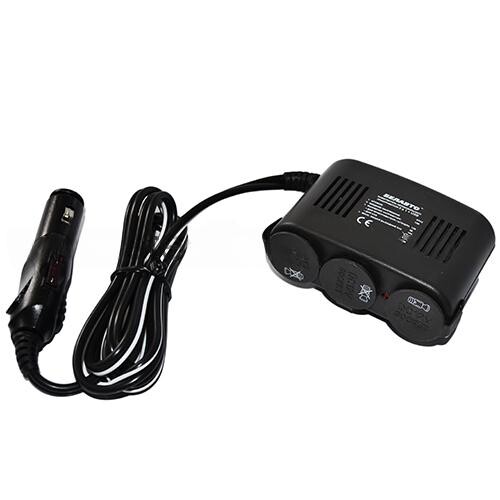 Разветвитель прикуривателя 3в1+USB Белавто