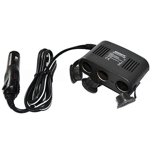 Разветвитель прикуривателя 3в1+USB Белавто
