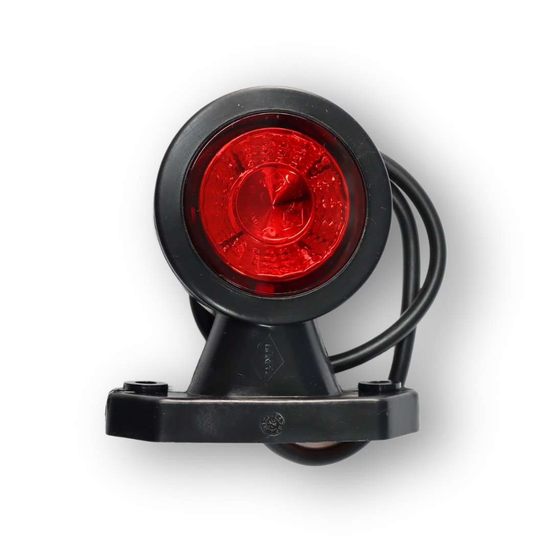 Ліхтар габаритний ріг LED 12-24 V прямий 9 см