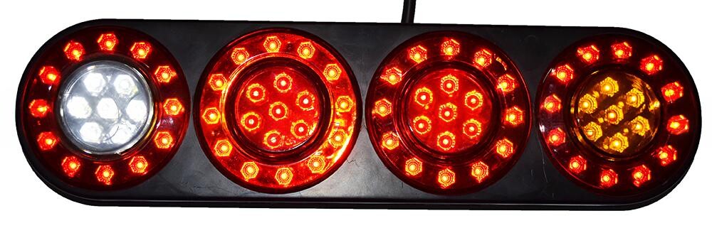 Фонарь задний LED 4 \круглые секции\