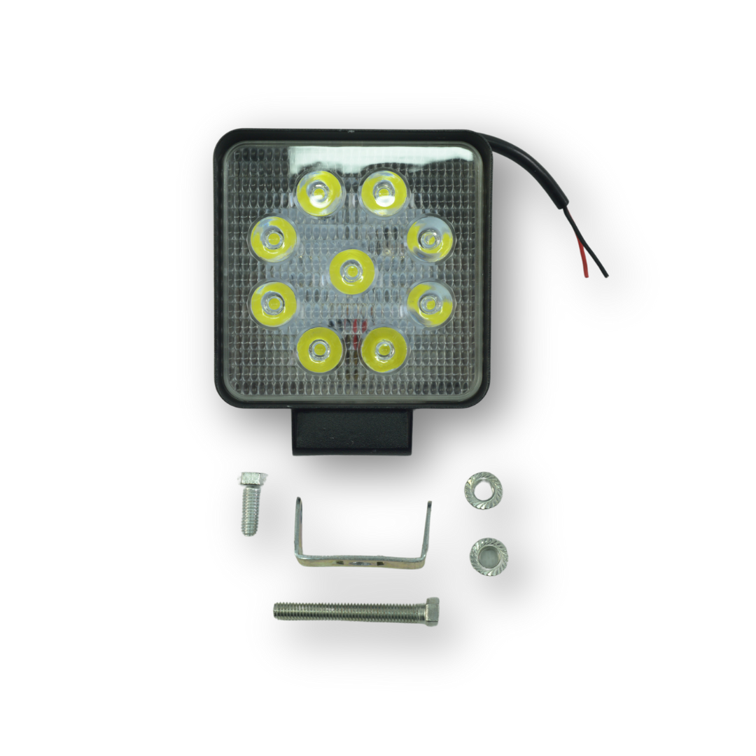 Фара дополнительная LED  (9 диодов 21W) \квадрат\