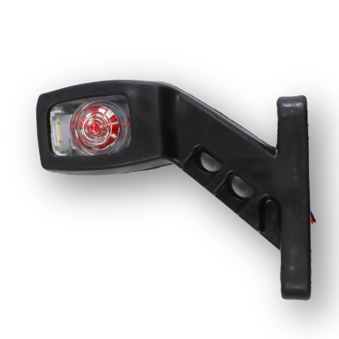 Фонарь габаритный рог трехцветный диодный 14см \F.PLAS\