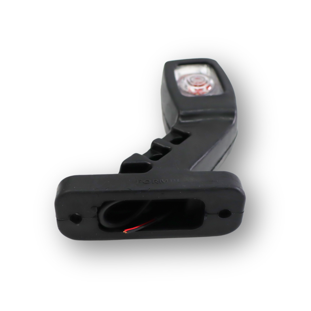 Фонарь габаритный рог трехцветный диодный 14см \F.PLAS\