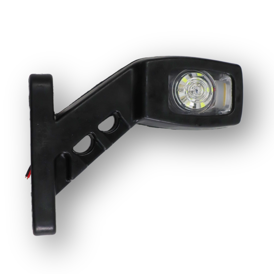 Фонарь габаритный рог трехцветный диодный 14см \F.PLAS\