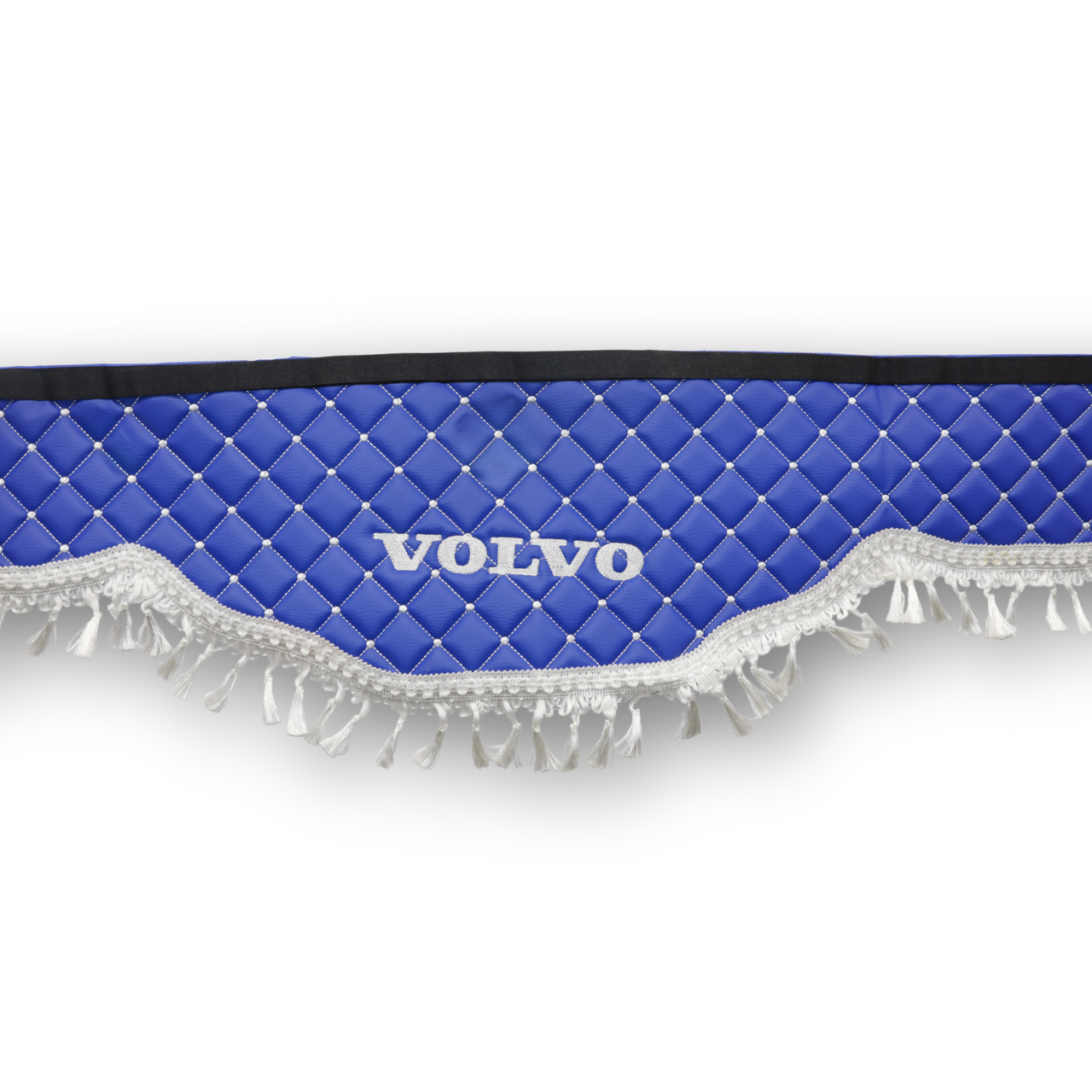 Шторка лоб+ косынки Экокожа VOLVO  синие