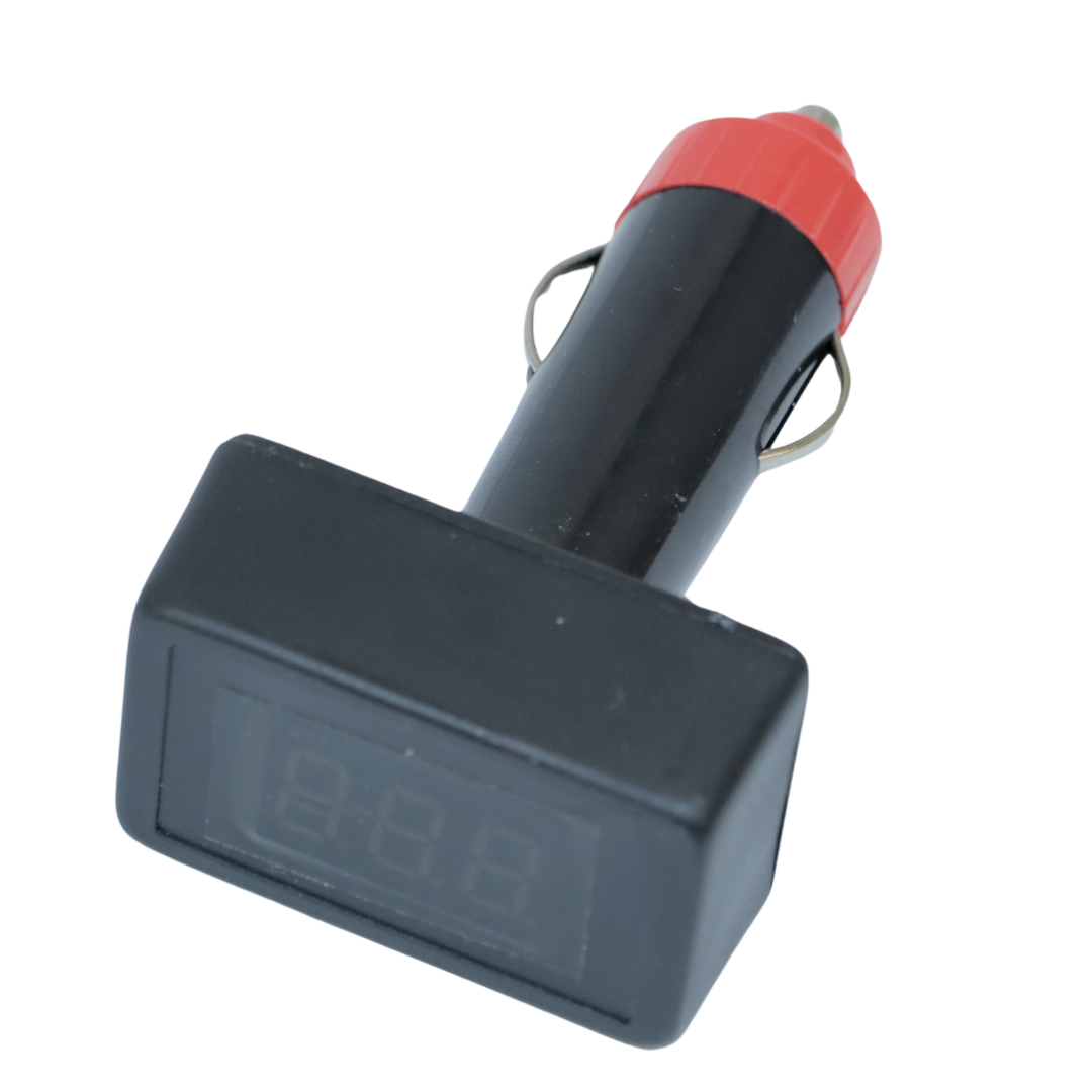 Вольтметр 12-24 V (в прикуриватель)