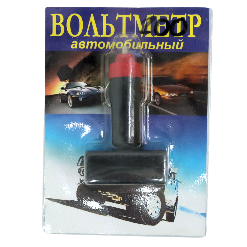 Вольтметр 12-24 V (в прикуриватель)