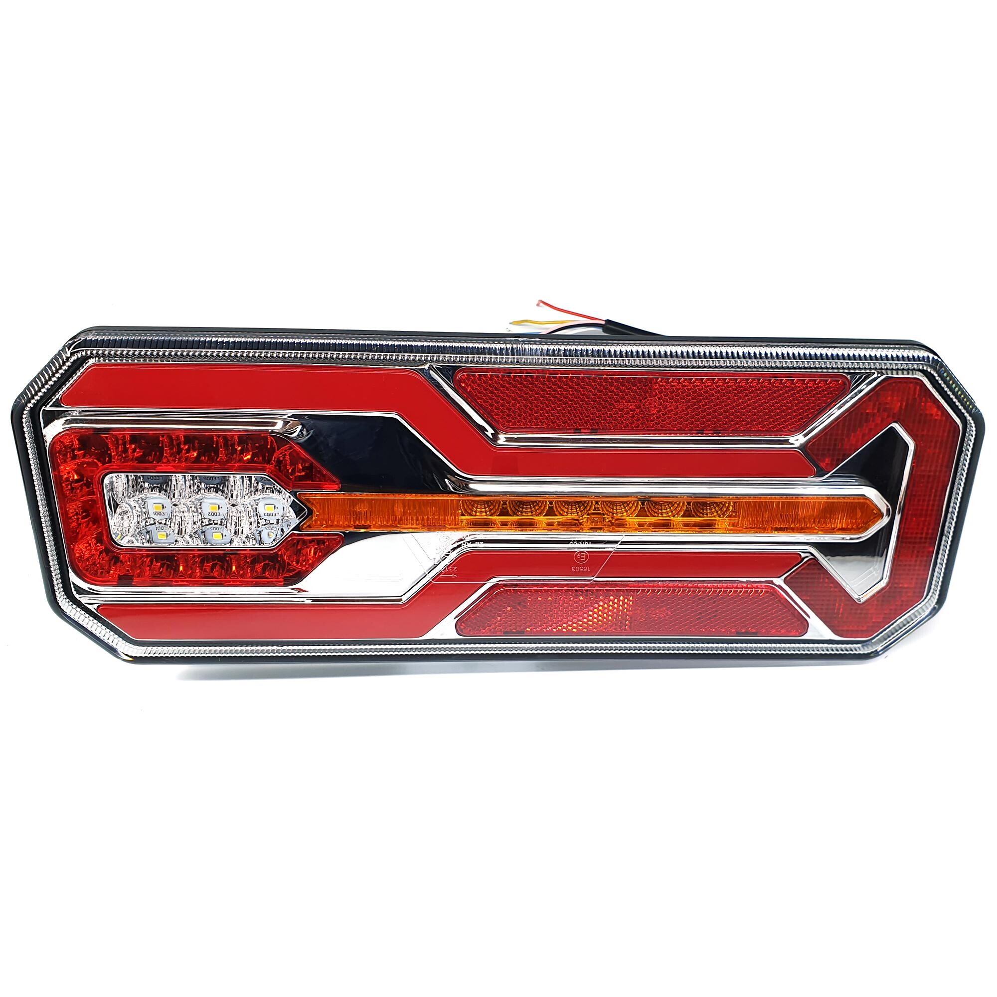 Фонарь задний FERZE 350х131х35 \лев.-прав.\ бег.указ.поворота , каб. Фонарь задний FERZE 350х131х35 \лев.-прав.\ бег.указ.поворота , каб.