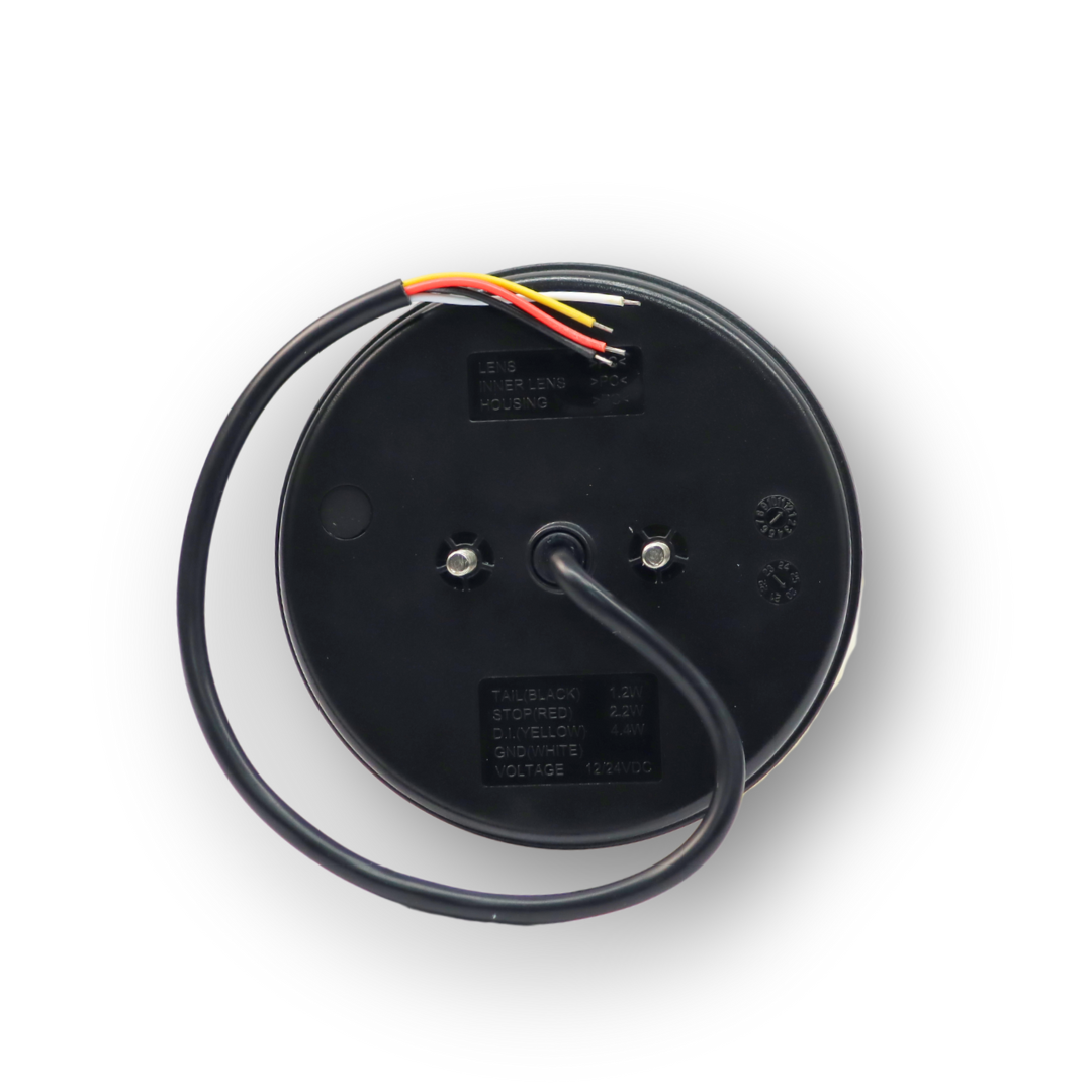 Фонарь задний диодный FERZE 10-30 в. 140х38 мм комб.круглый \прав\ Фонарь задний диодный FERZE 10-30 в. 140х38 мм комб.круглый \прав\