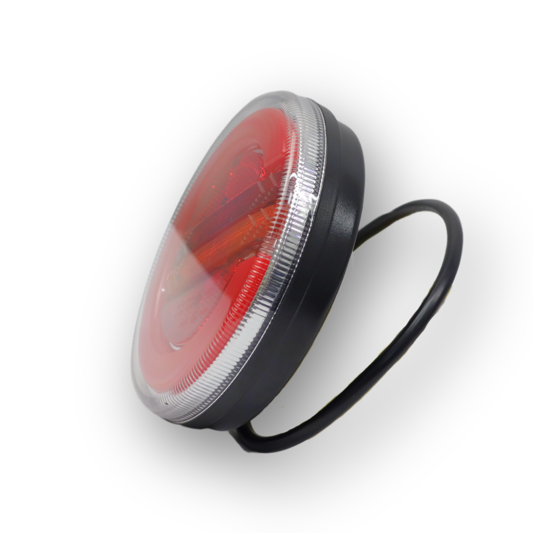 Фонарь задний диодный FERZE 10-30 в. 140х38 мм комб.круглый \прав\ Фонарь задний диодный FERZE 10-30 в. 140х38 мм комб.круглый \прав\