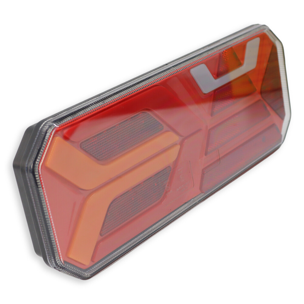 Фонарь задний диодный FERZE 10-30 в. 350*131*35 мм комб. \лев.\