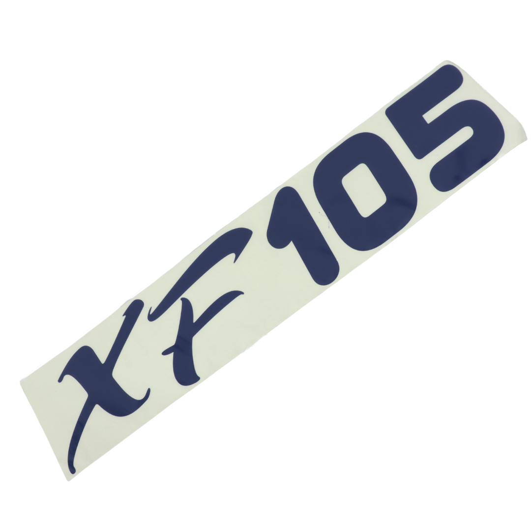 Наклейка DAF 105 на двері зовні 550*120мм\синя Наклейка DAF 105 на двері зовні 550*120мм\синя