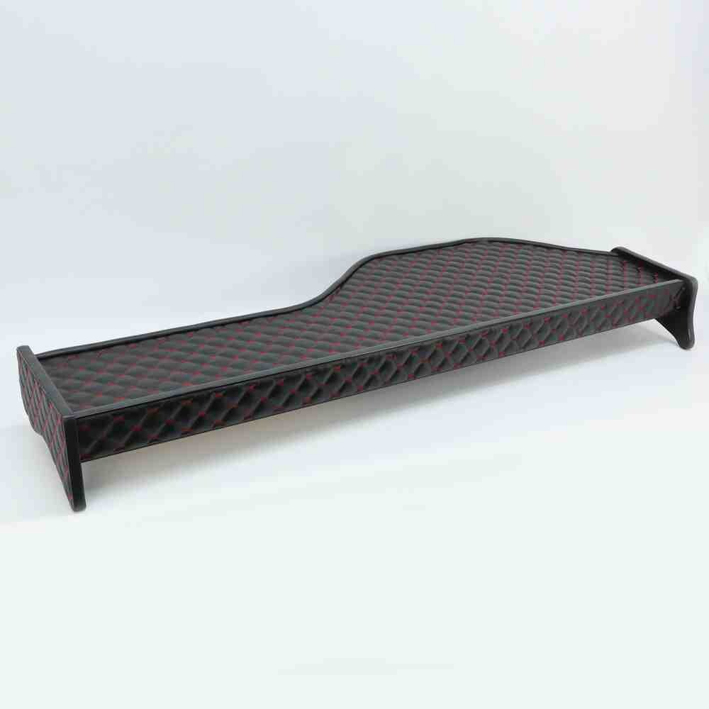 Полка кабины длинная DAF 95 черная вся в коже \ST- Экокожа стёжка\ Полка кабины длинная DAF 95 черная вся в коже \ST- Экокожа стёжка\