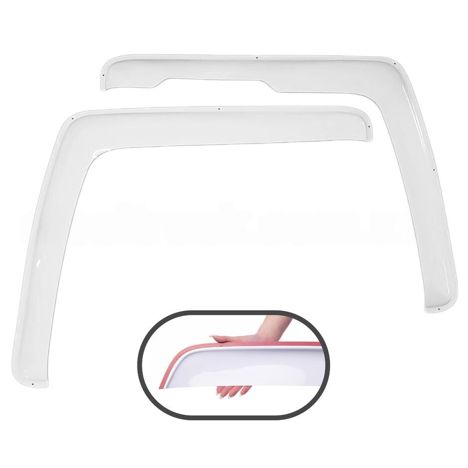 Ветровик MERCEDES AXOR \ ATEGO \скотч\белый\ Ветровик MERCEDES AXOR \ ATEGO \скотч\белый\