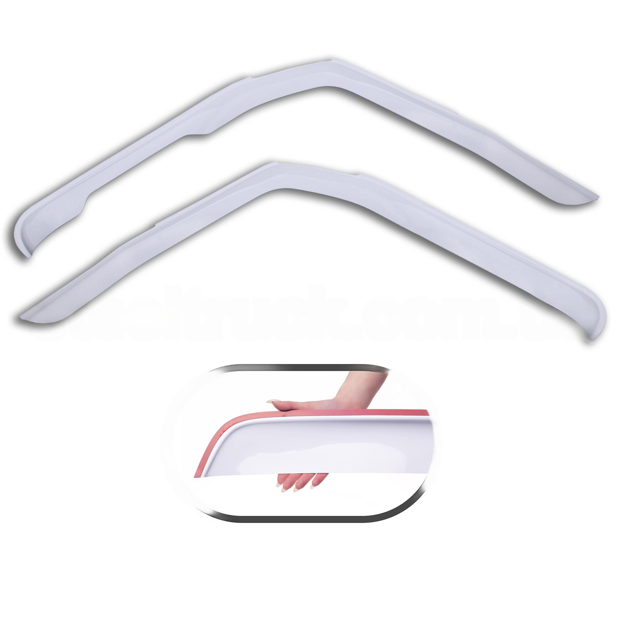 Ветровик VOLVO FH 13 \скотч\белый\ Ветровик VOLVO FH 13 \скотч\белый\