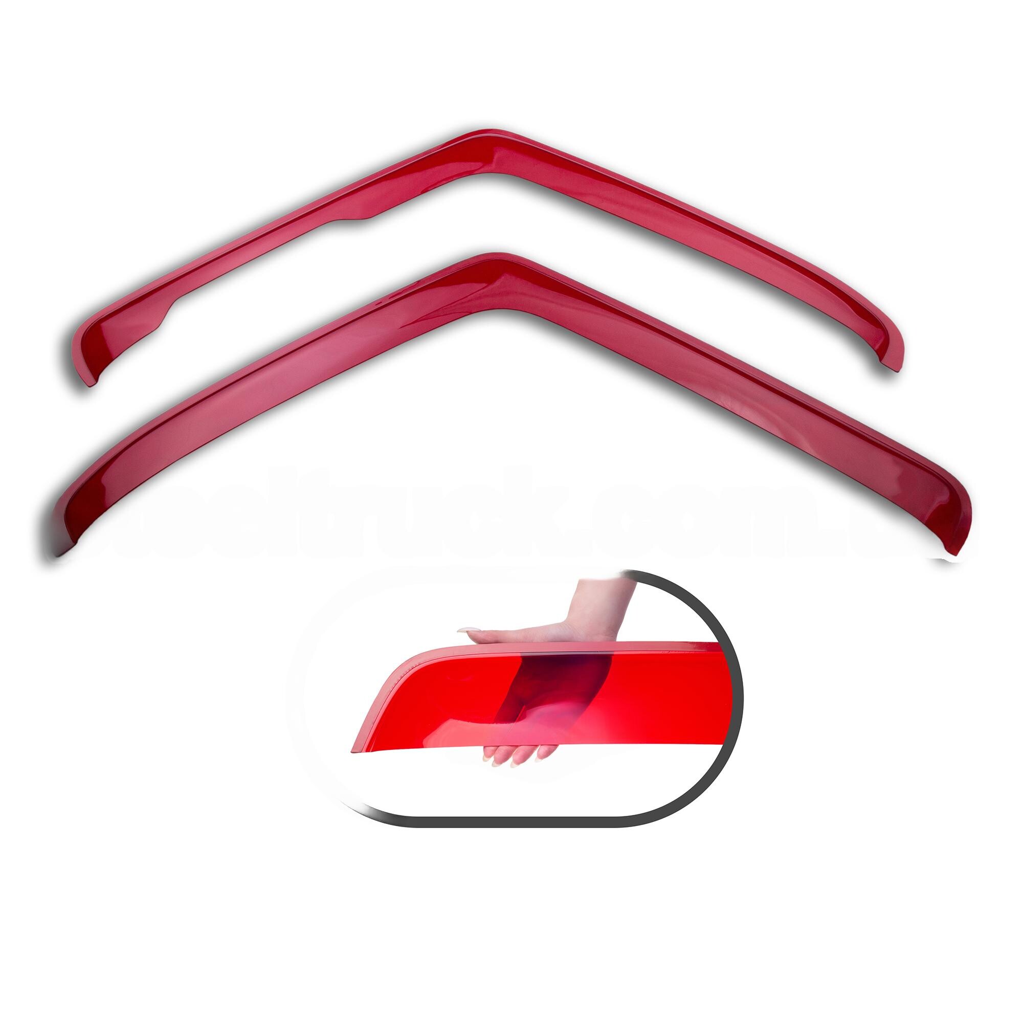 Ветровик VOLVO FH 12 \скотч\красный\ Ветровик VOLVO FH 12 \скотч\красный\