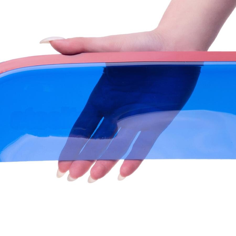 Ветровик MERCEDES ACTROS \скотч\синий\