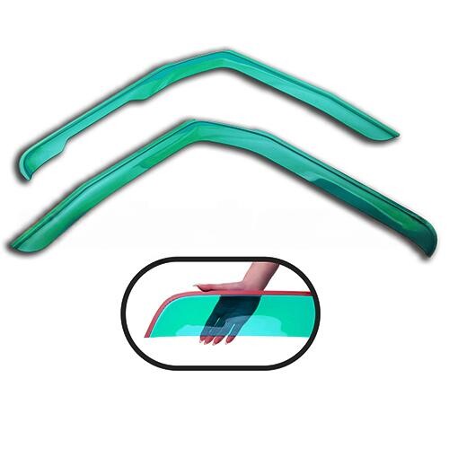 Ветровик VOLVO FH 13 \скотч\зеленый\