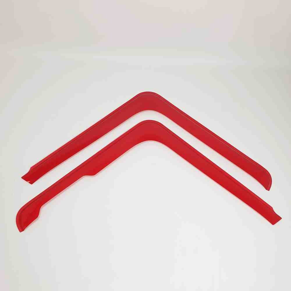 Ветровик DAF XF 106 \вставной\красный\ Ветровик DAF XF 106 \вставной\красный\