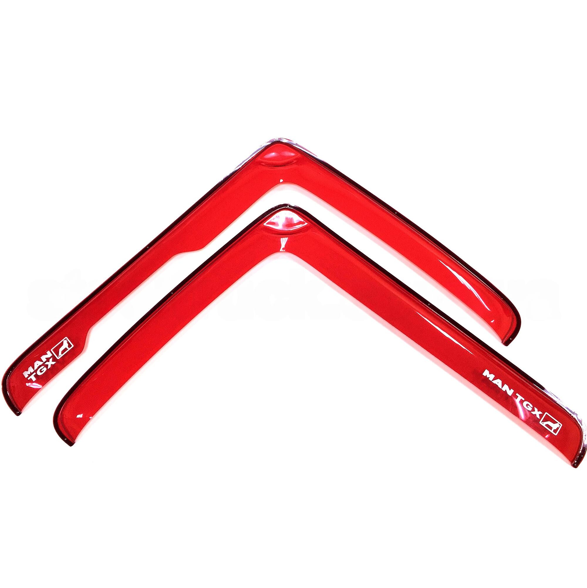 Ветровик MAN TGX\TGS\TGL\TGM \скотч\красный\ Ветровик MAN TGX\TGS\TGL\TGM \скотч\красный\