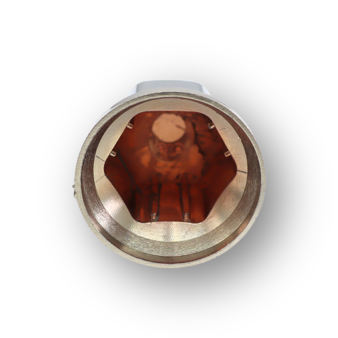 Колпачек на гайку 32 высокий хром \AY-SAN\75 кор. Колпачек на гайку 32 высокий хром \AY-SAN\75 кор.