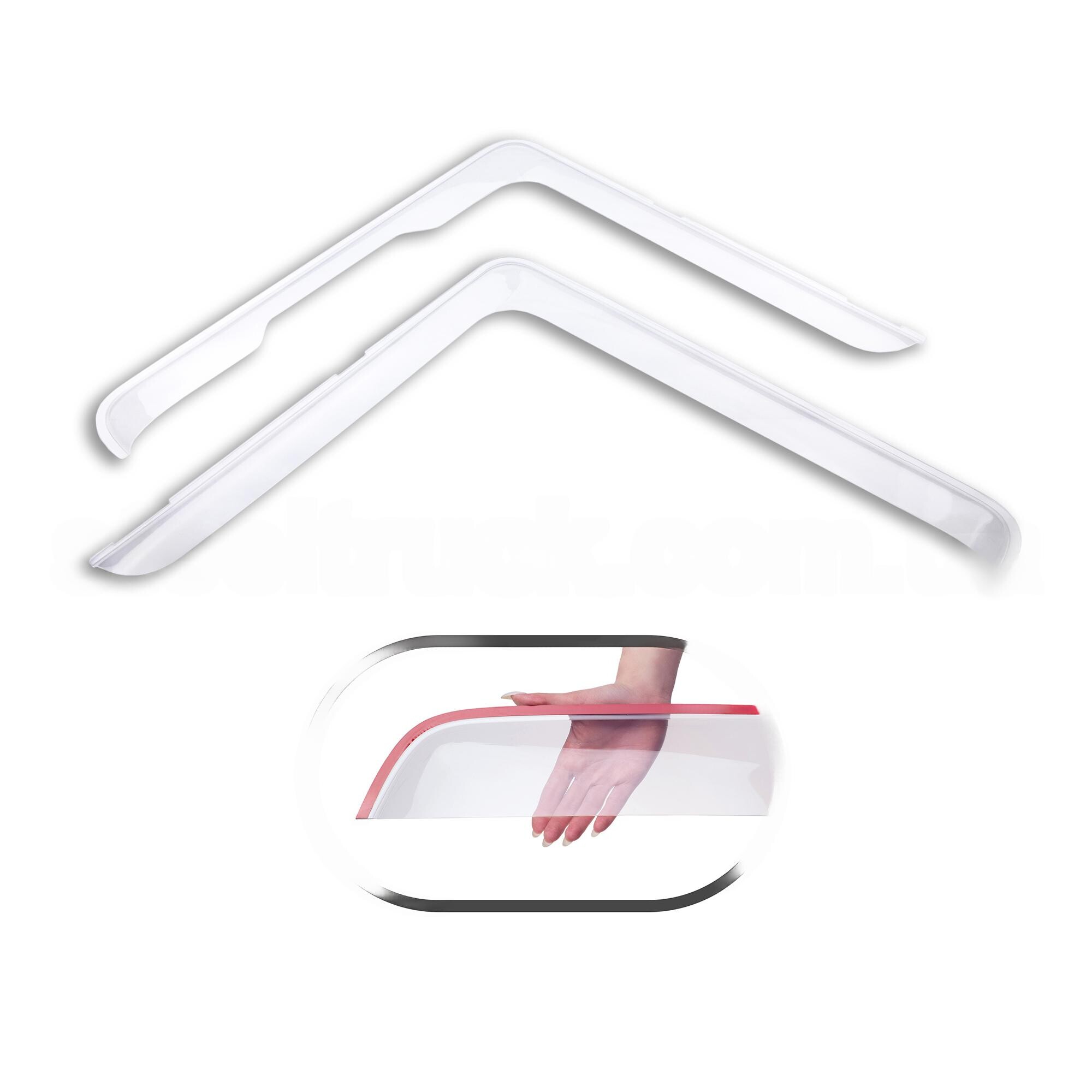 Ветровик SCANIA 4, 5, 6 серия \скотч\прозрачный\ Ветровик SCANIA 4, 5, 6 серия \скотч\прозрачный\