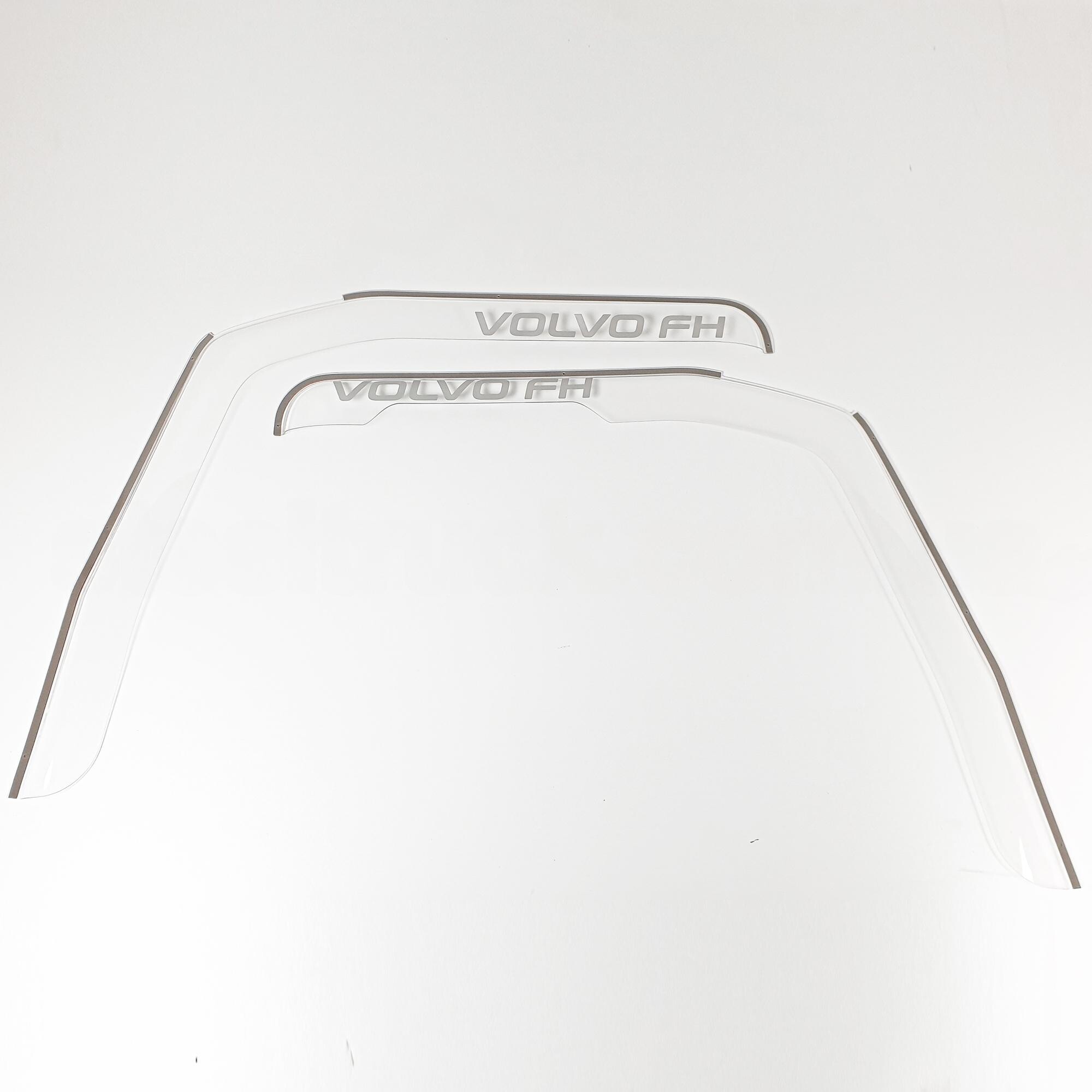 Ветровик VOLVO FH 13 \скотч\прозрачный\ Ветровик VOLVO FH 13 \скотч\прозрачный\