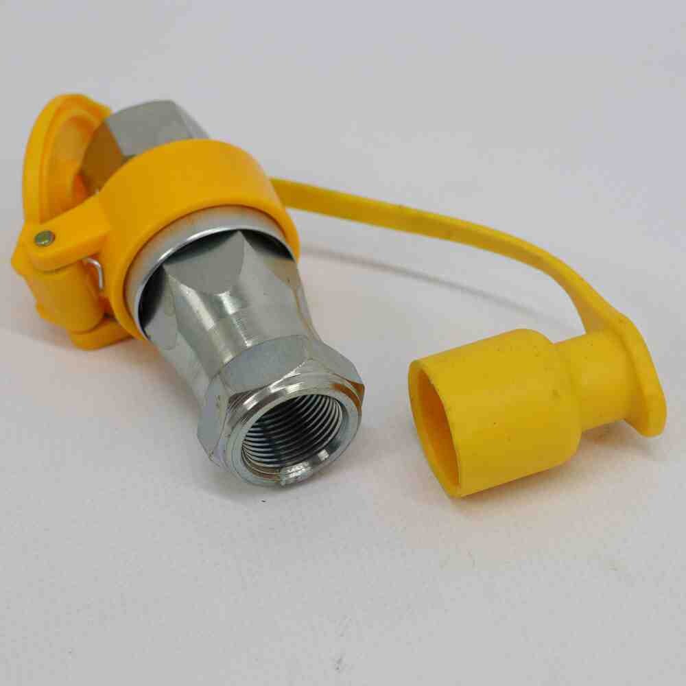 Роз'єм пневматичний М22*1,5 (ЄВРО) з жовтими пильовиками