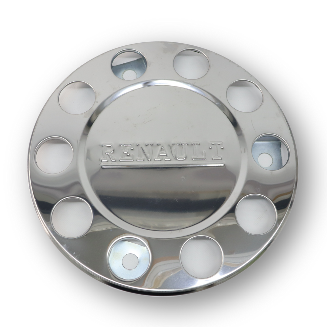 Колпак колеса "корона" 22,5 RENAULT нержавеющая сталь Колпак колеса "корона" 22,5 RENAULT нержавеющая сталь