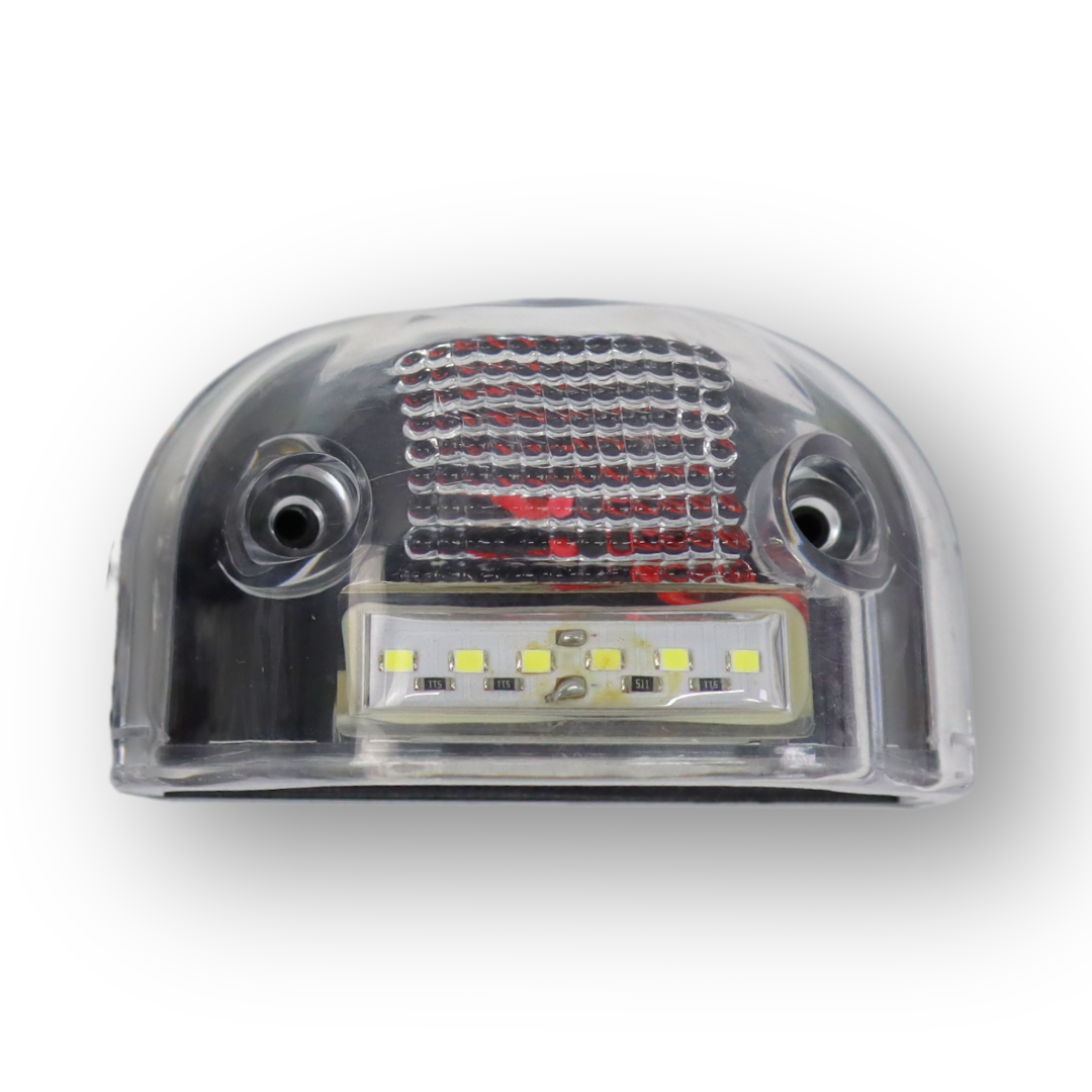 Подсветка номера  прозрачная LED с габаритом