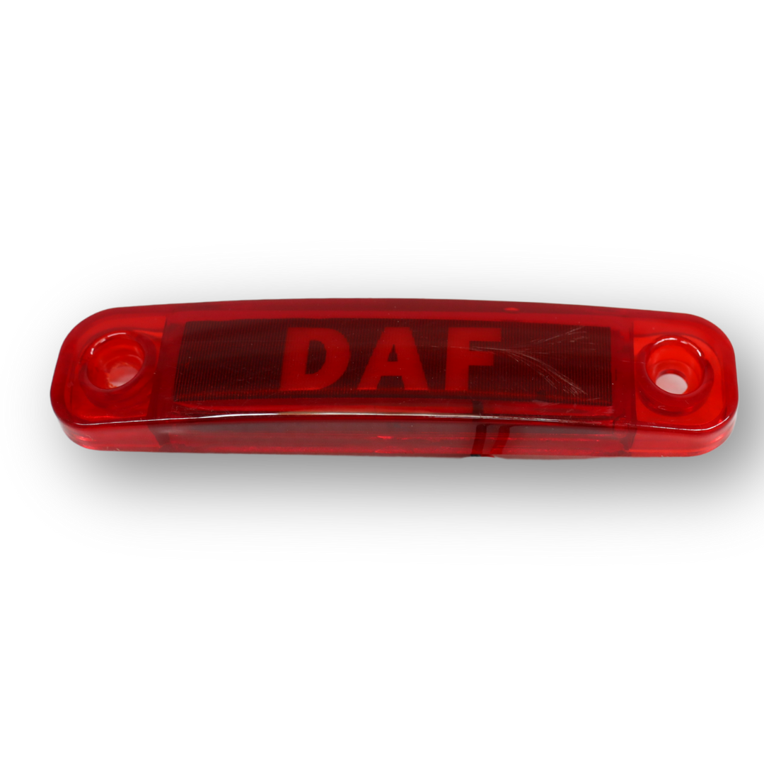 Фонарь декор LED DAF красный (101*22*12\81)