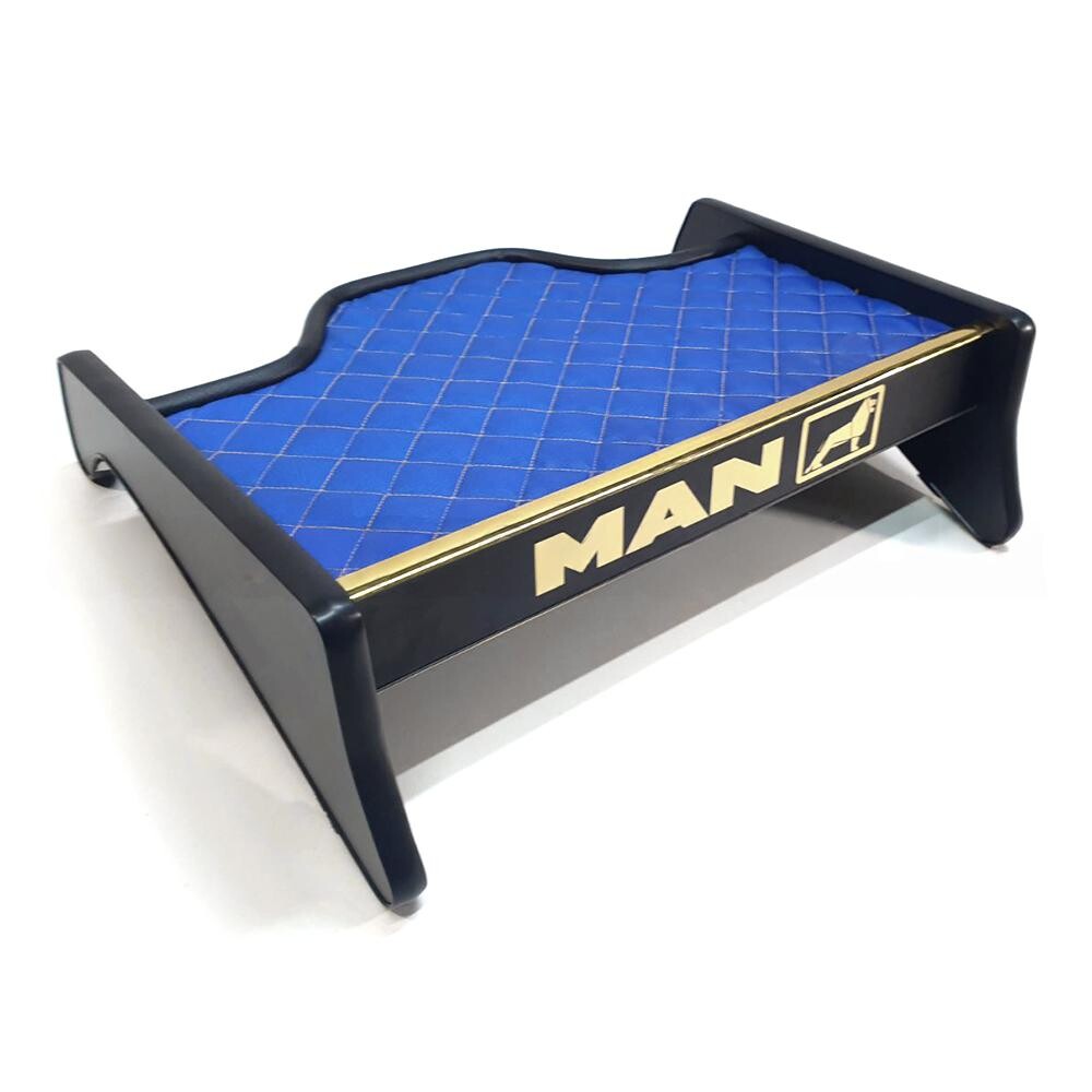 Полка кабины MAN TGA XL бежевая\ST- Экокожа стёжка\