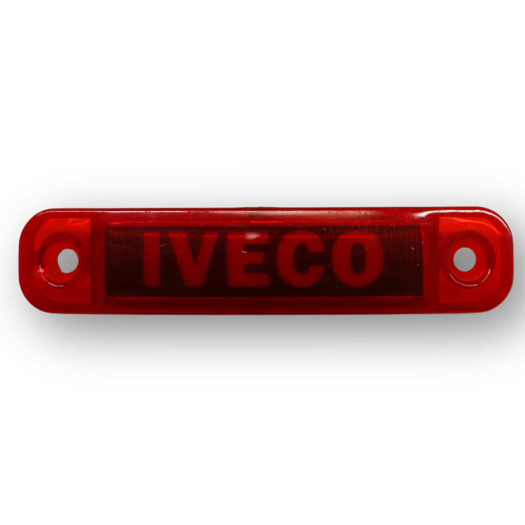 Фонарь декор LED IVECO красный (101*22*12\81)