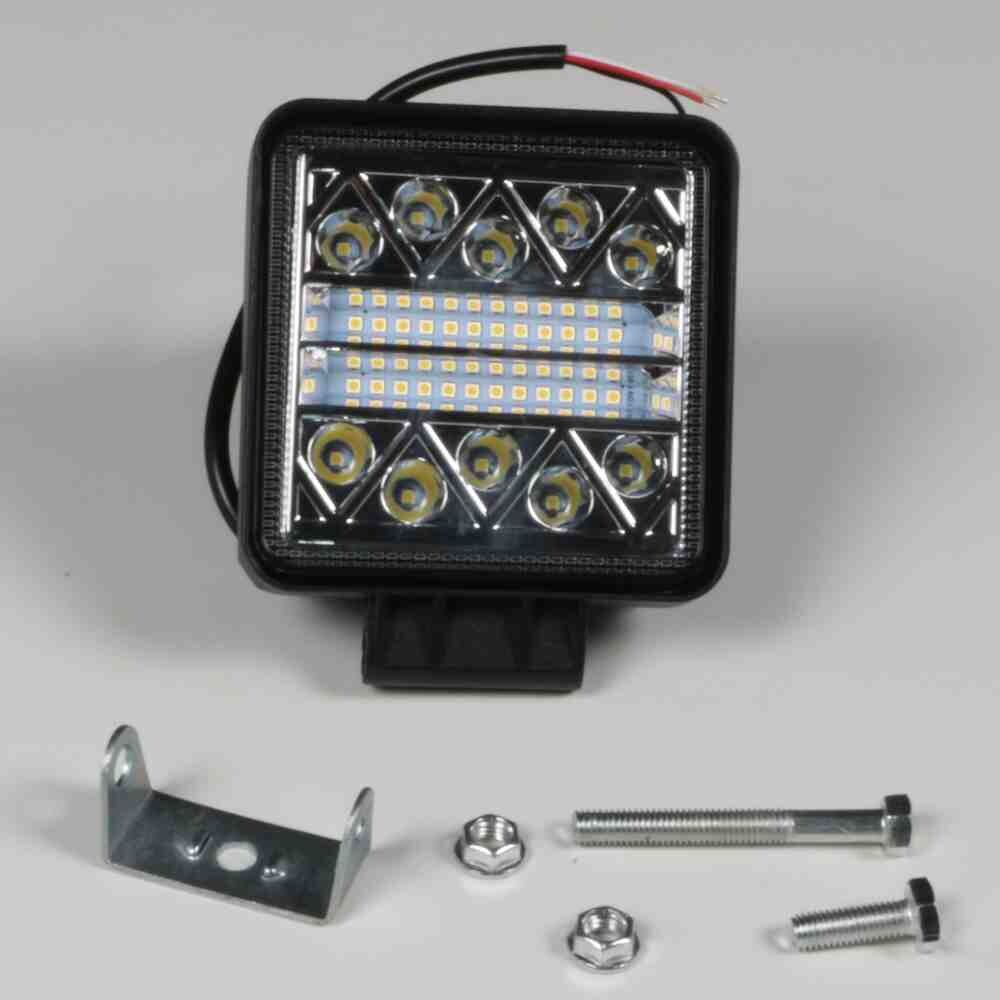 Фара универсальная диодная LED квадрат. 12-24 V \DEMMON\
