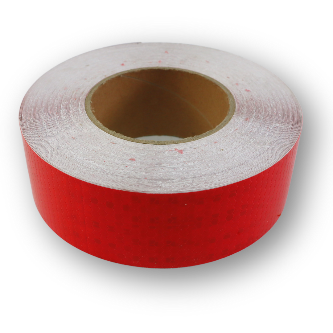 Лента светоотражаящая на бумажной основе PVCM-R, красная Лента светоотражаящая на бумажной основе PVCM-R, красная