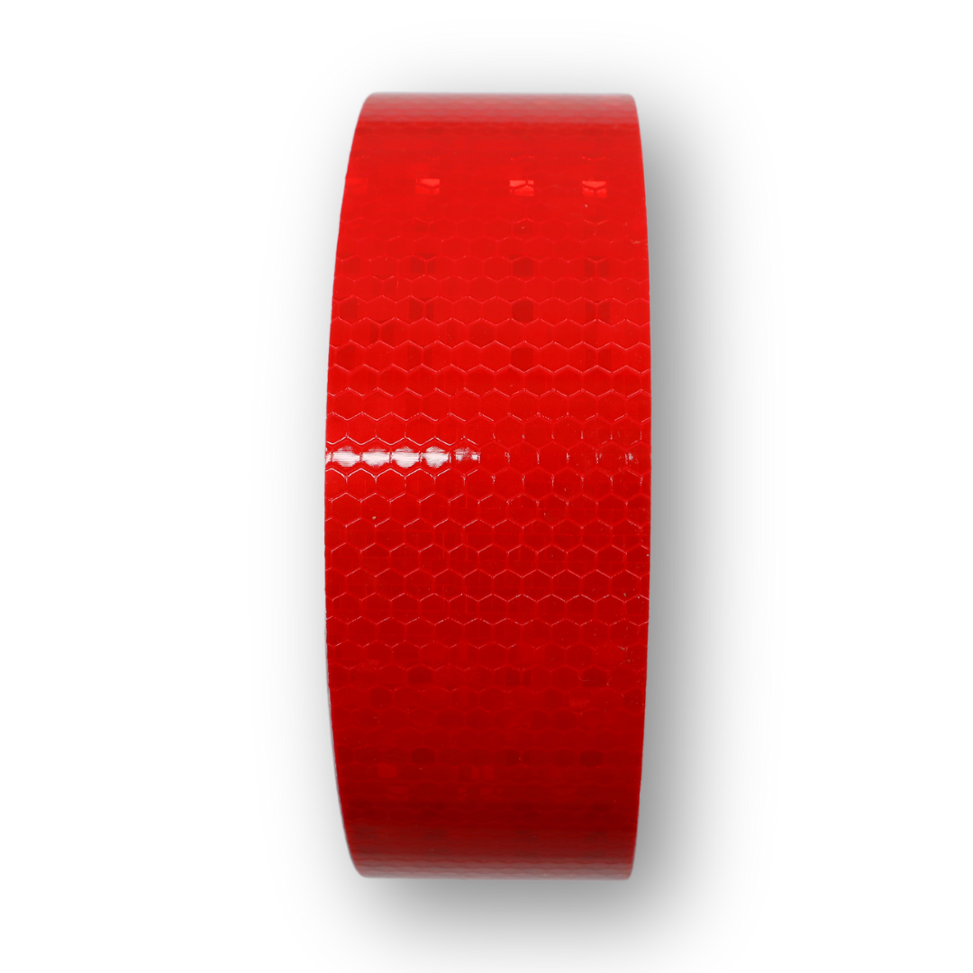 Лента светоотражаящая на бумажной основе PVCM-R, красная Лента светоотражаящая на бумажной основе PVCM-R, красная